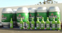 Heineken Beer Keg and Bottle Inflatables